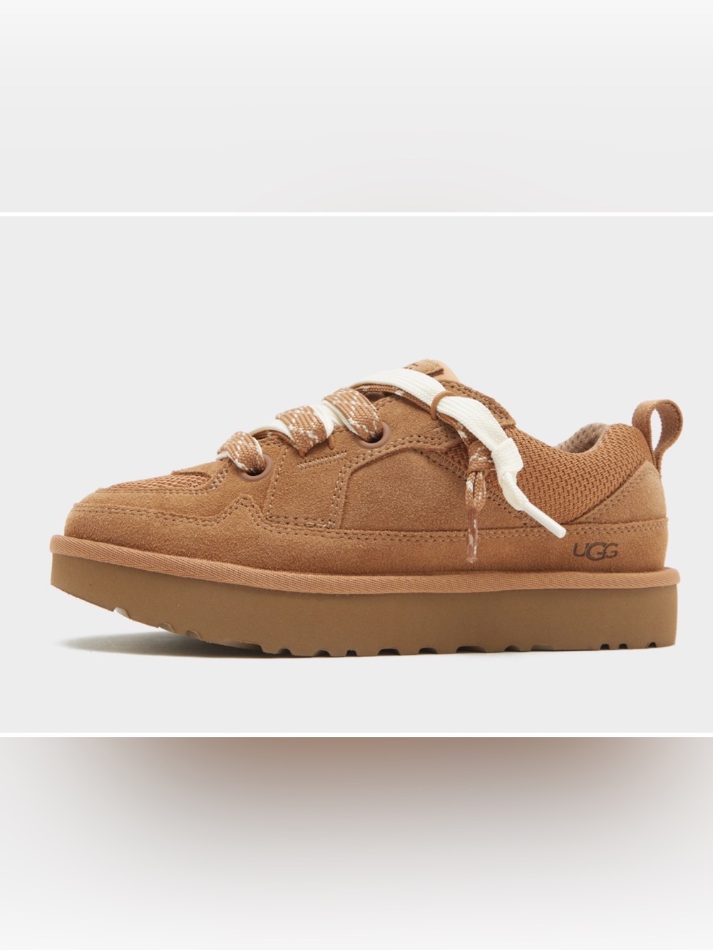 UGG Women’s Chestnut Brown Suede Low-Top Sneaker
